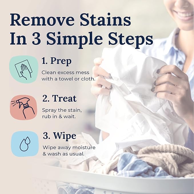 Miss Mouth's Messy Eater Stain Treater - 2 Pack Stain Remover Spray and 16oz Bottle