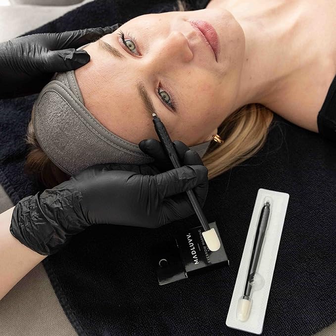 FRAMAR Black Disposable Gloves Large – 12 INCH Latex Free Gloves Large, Guantes Desechables, For Hair Dye, Cleaning, Tattoo, Mechanics – Extra Durable & Resistant – 100 Pack