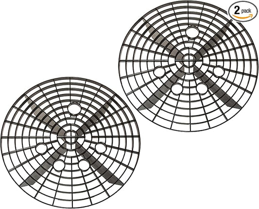 Car Wash Bucket Insert Dirt Guard Insert Fits 12 Inch Diameter Bucket or 3-5 Gallon Bucket (2, Black)