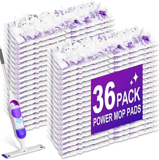 36PCS Disposable Mopping Pads Refills for Swiffer PowerMop,Replacement with Swiffer Power Mop Refills for Swiffer Power Mop Pads Multi-Surface for Floor Cleaning