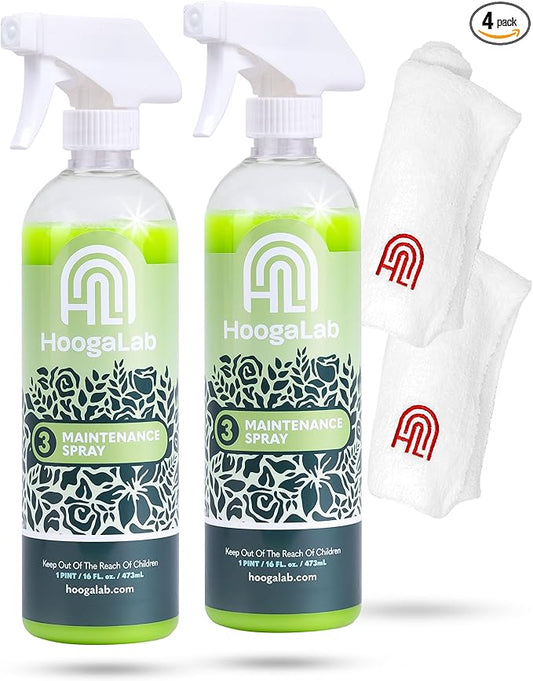 All Purpose Maintenance Spray 16oz All Surfaces Cleaner & Coating Maintenance Spray - Surface Polish & Cleaner | Kitchen Bathroom Granite Glass & Stainless Steel Protection (2 pack)