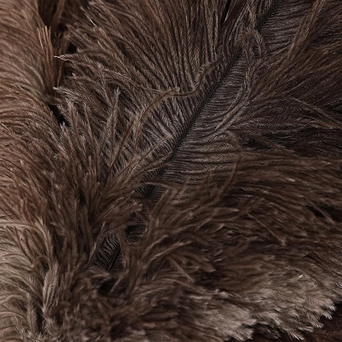 THARAHT 1PCS Ostrich Feather Duster Fluffy Natural with Wood Handle Reusable Washable for Cleaning Keyboard,Home,Car,Office Ostrich Feather Duster,29Inch