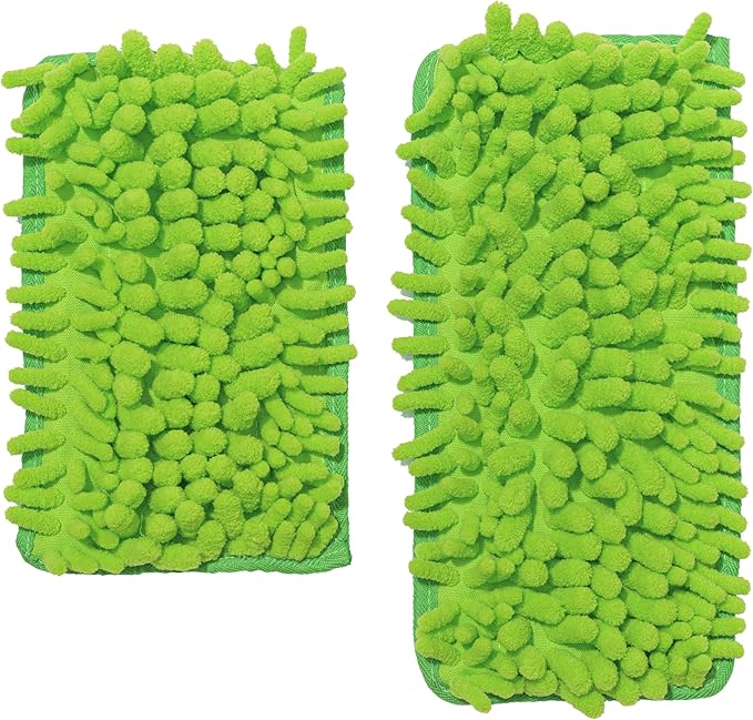 Ceiling Fan Cleaner 1 Set Reusable Microfiber Duster Replacement Pads- 2 Pads