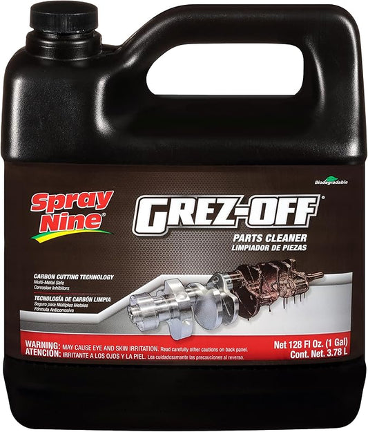 Spray Nine 22701 Grez-Off Heavy Duty Degreaser, 1 Gallon (Packaging may Vary)