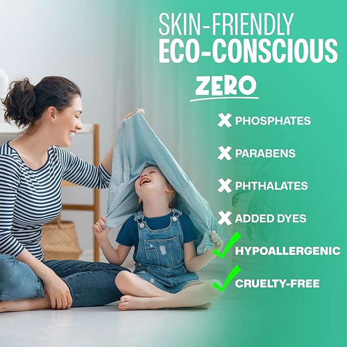 Sudstainables Laundry Detergent Sheets 60 Loads – Dissolvable Laundry Sheet for Washing Machines, Compact Alternative to Liquid & Powder Detergent, Travel-Friendly Soap | Lemon