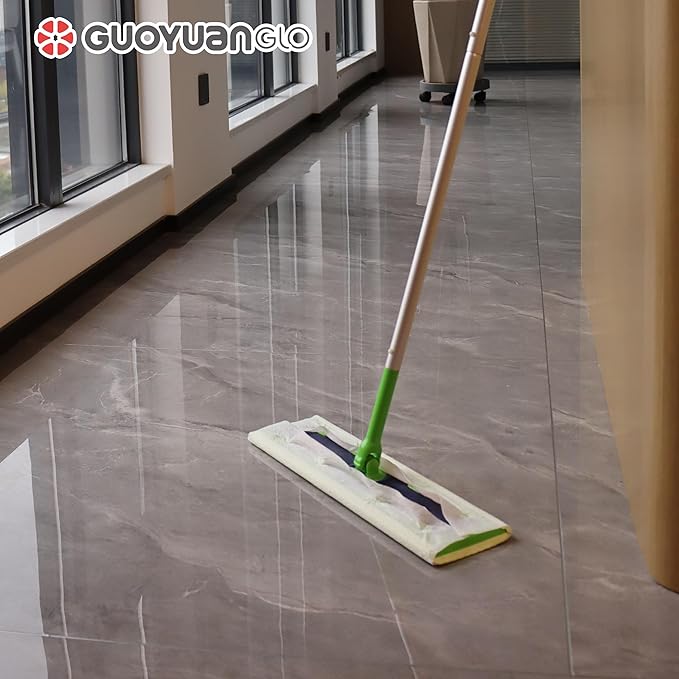 XL Dry Sweeping Cloths Compatible with XL Flat Mop X Large Disposable Mop Cloth for Floor Mopping and Cleaning,9.84x17.32 inch,60 Counts