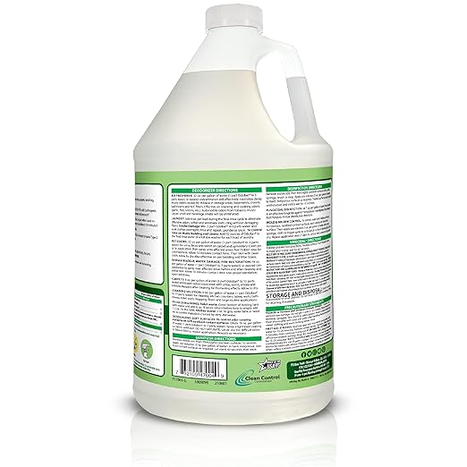 OdoBan Disinfectant Concentrate and Odor Eliminator, Made in the USA, Original Eucalyptus Scent, 8 Gallons