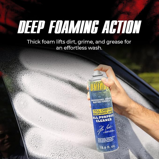 TEAM UNIQUE All-Purpose Cleaner – 18.6 Fl Oz (550mL) | Powerful Formula for Tough Stains and Grease | Multi-Surface Cleaner for Home, Auto, and Industrial Use