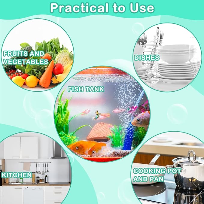 Nuogo 100 Pieces Reusable Plastic Dish Pot Scrubbers Bulk, Non-Scratch Nylon Scouring Pads for Kitchen Cleaning, Assorted Color Poly Mesh Dishwashing Pads for Household Use