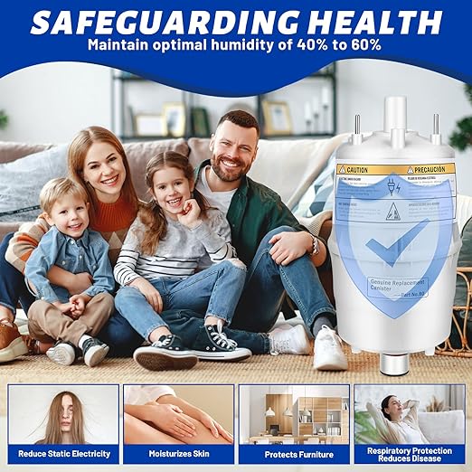 Upgrade 80 Canister Substitute for Aprilaire 80 Replacement Canister, 80 Steam Canister for Aprilaire 800 Replacement Canister OEM, Canister Part No. 80 for Aprilaire 800 801 865 866 Humidifier 1 Pack
