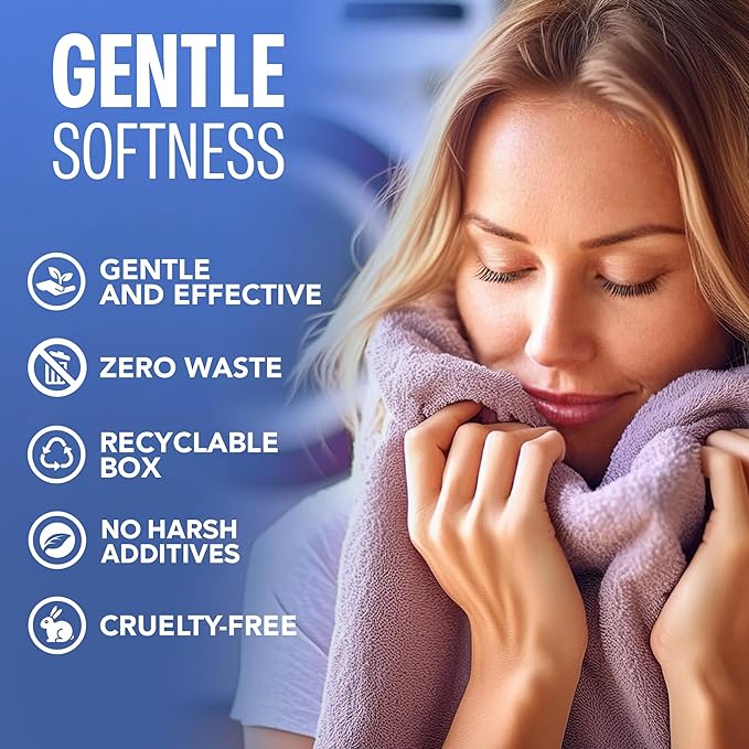 Sudstainables Fabric Softener Sheets for Washer – Laundry Softener Sheets for Washing Machines, Scented (200 loads) | Pods and Liquid Alternative