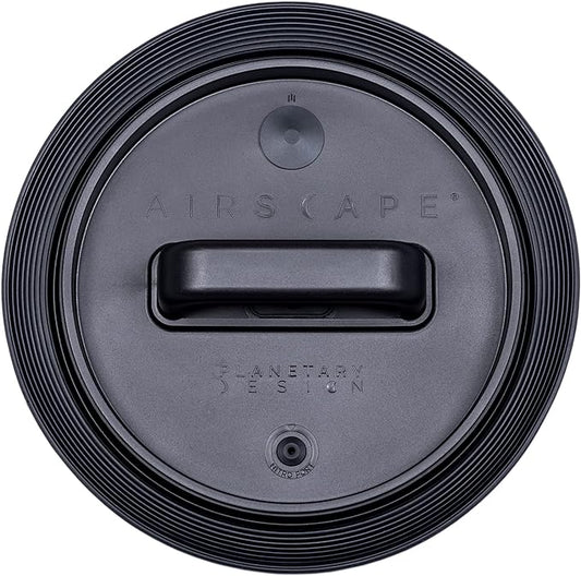 Airscape Bucket Insert Airtight Lid - Bulk Dry Storage - Unique Nitro Flush Port and Degassing Valve for Versatility - Preserve Food Freshness - Fits Most 3, 5, and 7 Gallon Buckets - Single