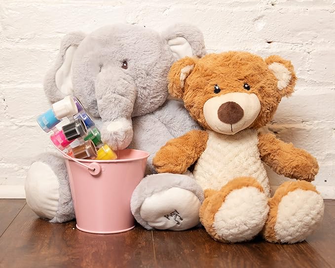 Small Metal Buckets with Handles - Leak-Proof Metal Pail Bucket - Galvanized Bucket with Handle - Multipurpose Tin Bucket for Party Favors, Organization, School, Weddings, Garden - Set of 6, Pink