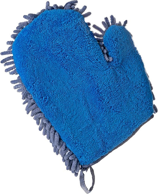 Fuller Brush Clean & Polish Microfiber Mitt - 2-in-1 Dual Purpose Cleaning Glove - For Appliances, Countertops, Cabinets, Furniture In Home, Business and Commercial