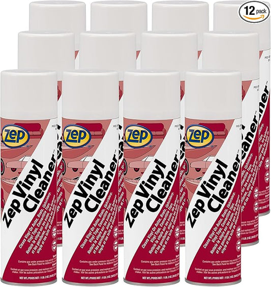 Zep Multi-Use Foaming Vinyl Cleaner - 20 oz (Case of 12) 23401 - Just Spray and Wipe