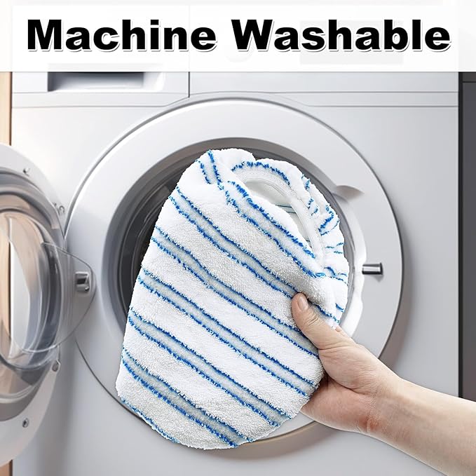 Mop Heads Replacements for Ocedar Hardwood Floor 'N More Microfiber Mop, 3 Pack Mop Refills for O-Cedar Hardwood Floor 'N More Microfiber Mop, 15 x 8 Flat Dust Mop Heads Pads for O Cedar Mop