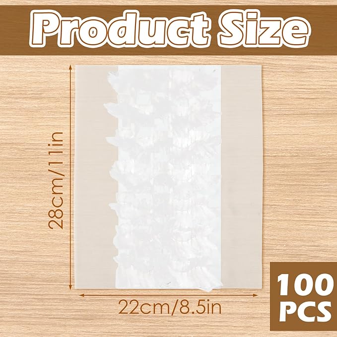 100 Count Dry Sweeping Cloths Compatible with Swiffer Sweeper Mop, Heavy Duty Pet Sweeping Pads Refills, Disposable Duster Mop Pads Refills for Hardwood Floor Dust and Pet Hair Cleaning