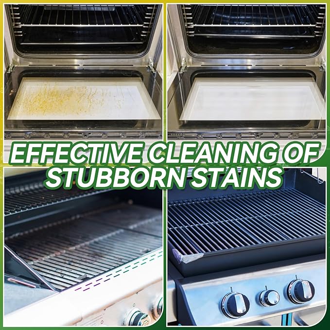 MAQIHAN Heavy Duty Scouring Pad - 10PCS Scouring Pads for Heavy Duty Cleaning Scrubbing Pads for Kitchen Bathroom Household Cleaning Dish Scrubber Scrub Sponges for Oven Barbecue Grill Bathtub