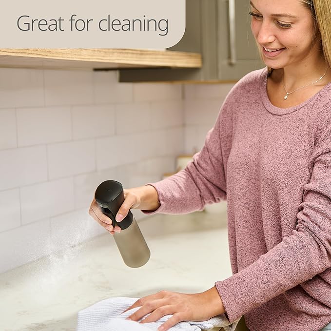 10 OZ Continuous Spray Bottles - Ultra Fine Mist Sprayer | Water Spray Bottle For Hair Stuff, Mister Spray Bottle For Plants Mister | Hair Spray Bottles For Hairstyling, Cleaning, Salons