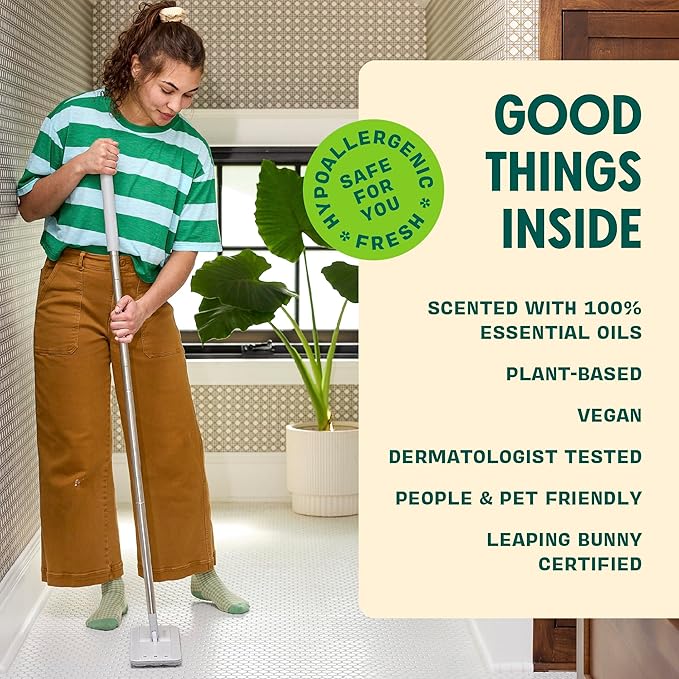 Aunt Fannie's Ultra Concentrated Floor Cleaner Vinegar Wash, Multi-Surface Solution For Mopping, Makes 16 Gallons, Eucalyptus Scent, 32 oz. (Pack of 3)