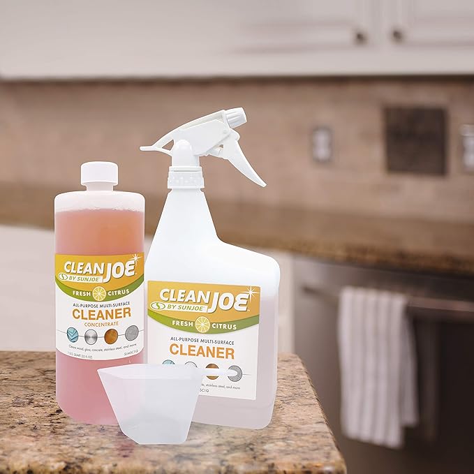 Sun Joe SJ-MSC1Q 32-oz Concentrate Multi-Surface Cleaner with Spray Bottle and Measuring Cup