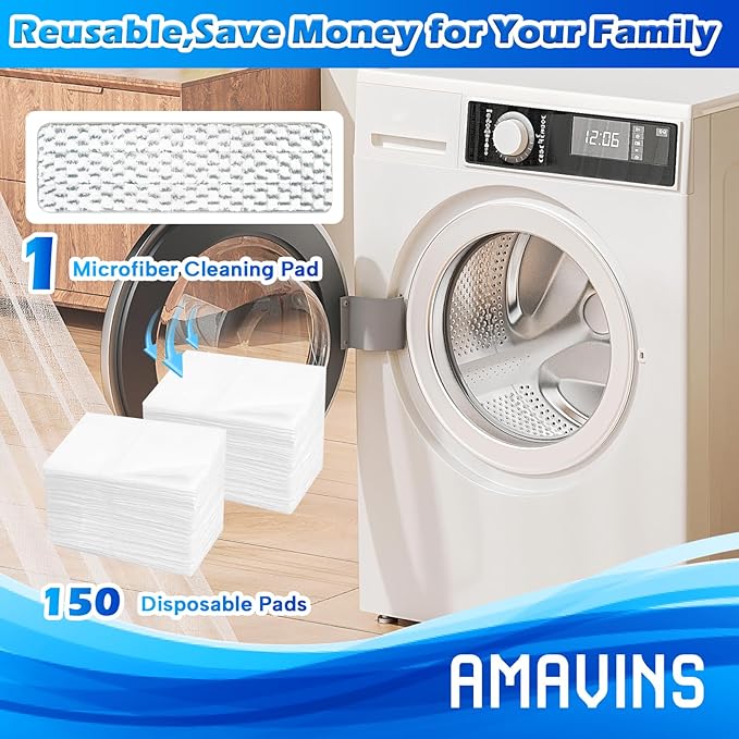 3 Pack Microfiber Cleaning Pads for Bona Mop for White Gray 18 inches, Reusable Microfiber Mop Pads for 18 Inch Mop, Hardwood Floor Replacement Cleaning Mop Pads, Machine Washes