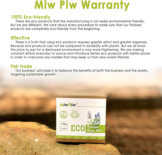 Vegan Dish Soap Bar Pack 2- Large 5 Ounce - Lather Clean Safe Ingredients- Plastic Free Palm Oil Free - Zero Waste Eco Friendly Kitchen Dishwashing Solid Soap