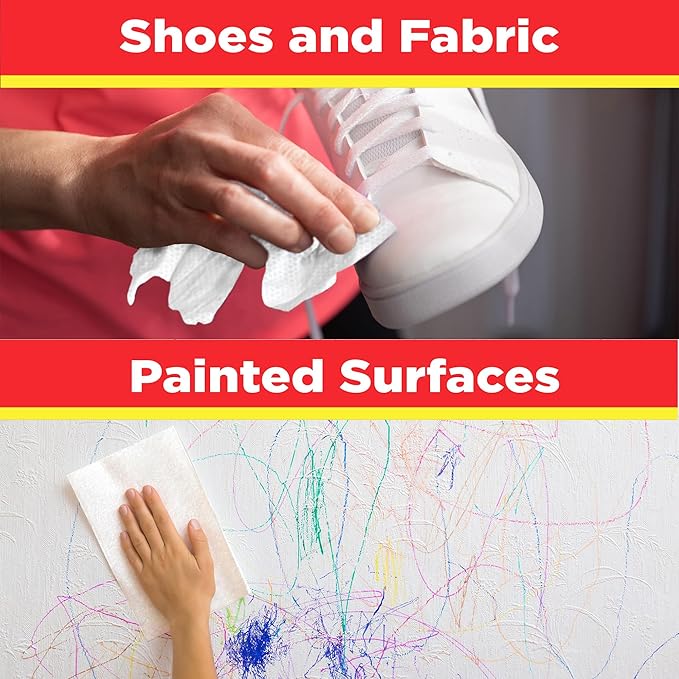 Mule Head Brand XL Heavy-Duty Cleaning Wipes – (10" x 12") – All-Purpose Garage, Automotive & Car Interior Cleaning – Ink, Paint, Tar & Grime Remover – Safe for Hands, Home, Tools & Multiple Surfaces