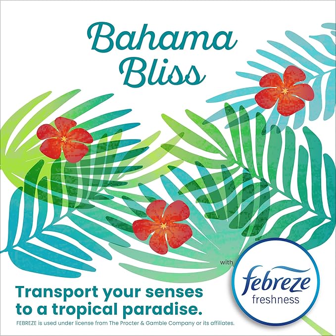 Glad ForceFlex MaxStrength Kitchen Trash Bags, 13 Gal, Bahama Bliss Febreze, 90 Ct (Pack May Vary)