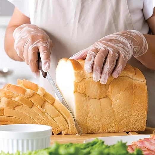 ForPro Disposable Vinyl Gloves, Clear, Industrial Grade, Powder-Free, Latex-Free, Non-Sterile, Food Safe, 2.75 Mil. Palm, 3.9 Mil. Fingers, X-Large, 100-Count (Pack of 10)