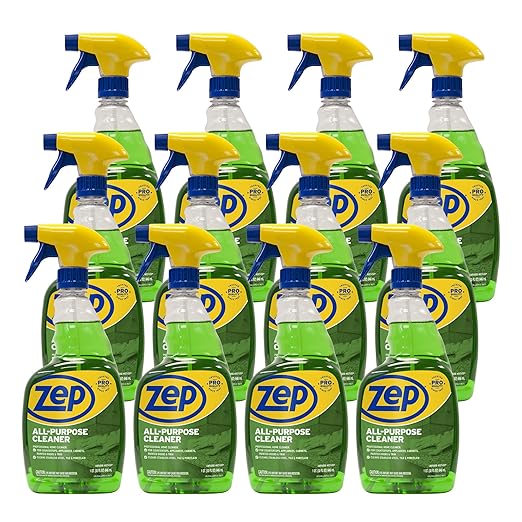 Zep ZUALL32CT All-Purpose Cleaner/Degreaser, Green, Pack of 12