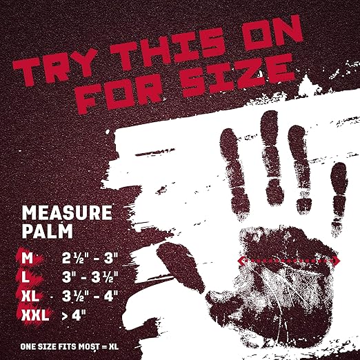 Venom Steel VEN6544 Nitrile Gloves, Rip Resistant Disposable Latex Free Black Gloves, 2 Layer Gloves, 6 mil Thick, X-Large (Pack of 500)