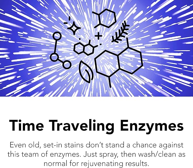 Laundry Stain Remover Spray, 16oz (2-Pack). 'Free & Clear' Stain Remover & Spot Treater Prewash Detergent for Clothes, Carpet & Gear. 'ProvenSafe' Cleaning Spray for Pets, Kids & Sensitive Skin