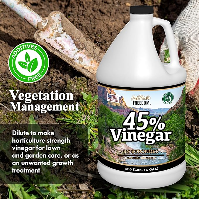 Nature's Freedom 45% Vinegar (2 Gallon)