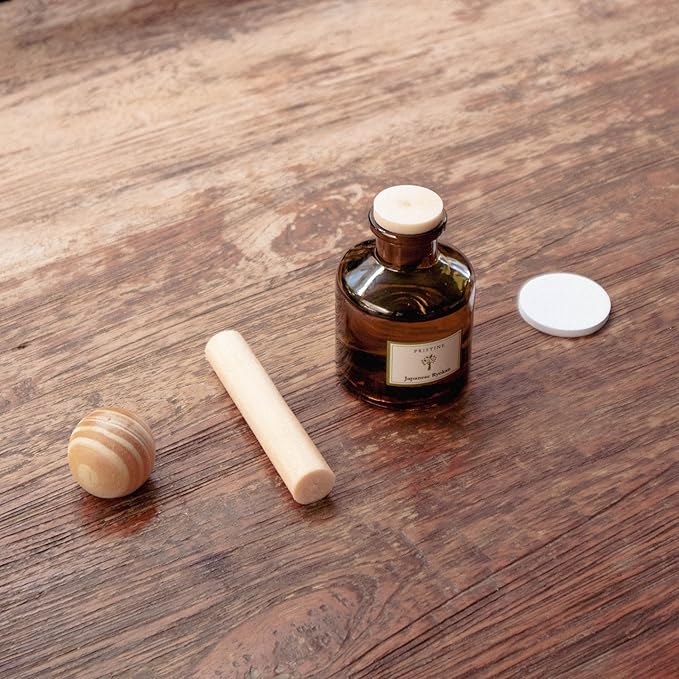 PRISTINE Swiss Château/Inspired by Hilton Hotel Ball Diffuser for Wardrobe | Fresh Cut Rose, Tangerine, Cedarwood Oil Mini Diffuser Decor | Air Freshener for Closets