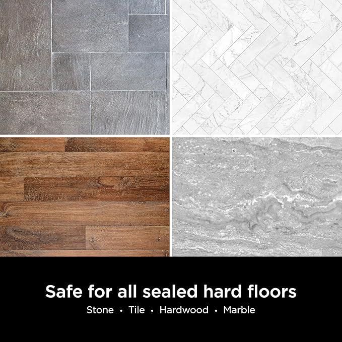 Shark VACMOP Cordless Hard Floor Vacuum Mop Includes 2 Disposable VACMOP Pads and a 12oz VACMOP Solution, Charcoal Gray, VM180