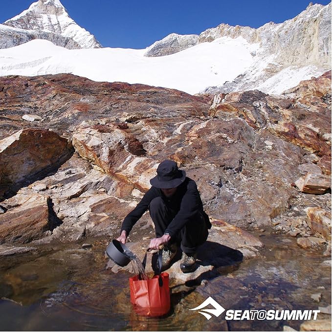 Sea to Summit Folding Bucket, Collapsible Camp Kitchen Bucket