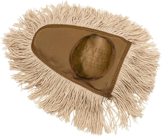 Stanley Home Products Washable Nylon Dry Mop - Removes Dust and Dirt from Surfaces and Hard to Reach Areas (Mop Head)