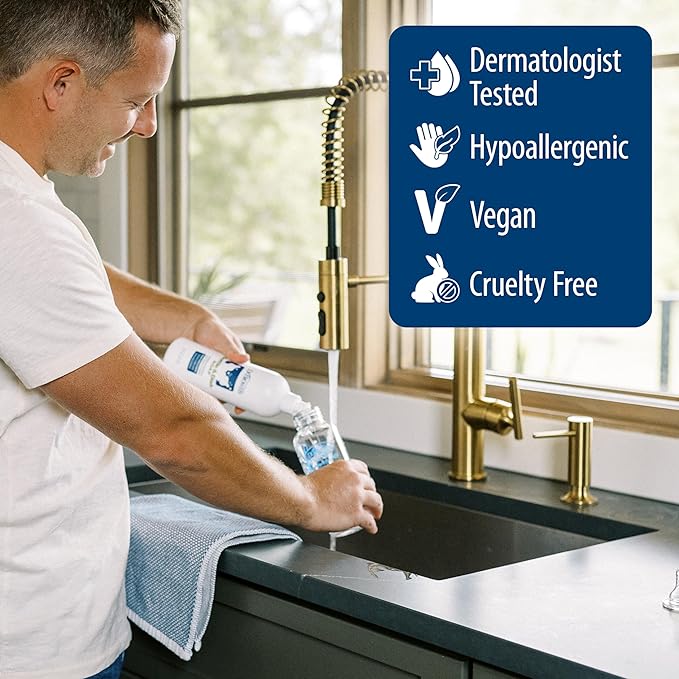 Dr. Brown's Bottle & Dish Soap for Baby Bottles and Baby Accessories, Plant-Derived, Fragrance-Free, 16 fl oz, 3 Pack