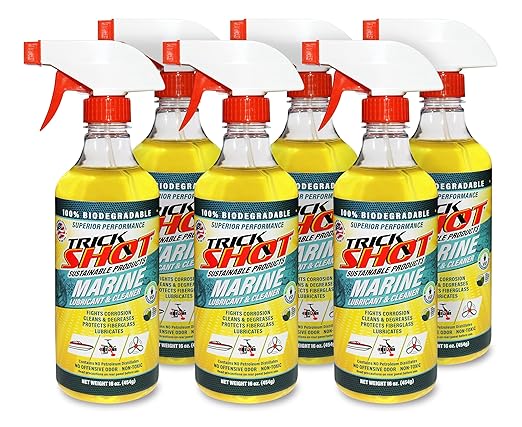 Marine Grade Lubricant, Solvent, & Penetrating Oil | 16 oz. Pump Spray Bottle | Non-Toxic, Non-Flammable, Zero - 6 Pack