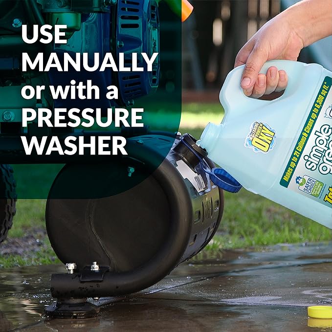 Simple Green Oxy Solve Total Outdoor Pressure Washer Cleaner – 1 Gal