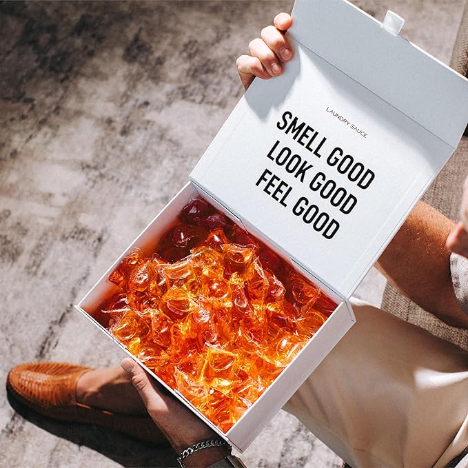 Laundry Sauce - Luxury Scented Laundry Detergent Pods & Scent Booster Bundle (Siberian Pine), Premium Laundry Washing Pods with High-End, Sophisticated Fragrances - Dye Free & HE Compatible