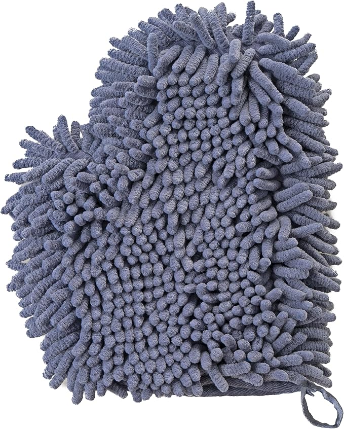 Fuller Brush Clean & Polish Microfiber Mitt - 2-in-1 Dual Purpose Cleaning Glove - For Appliances, Countertops, Cabinets, Furniture In Home, Business and Commercial