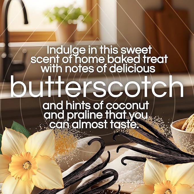 Air Wick Plug in Scented Oil Refill, 5 ct, Brown Sugar and Vanilla, Air Freshener, Essential Oils, Fall Scent, Fall decor