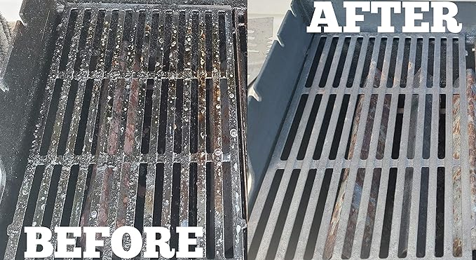 Kona Safe/Clean Grill Cleaner Spray - Now 40% More Cleaning Power, Heavy Duty No-Drip Gel, Eco-Friendly, Food Safe, BBQ Grate Degreaser, Biodegradable, Made in Michigan USA - 23oz