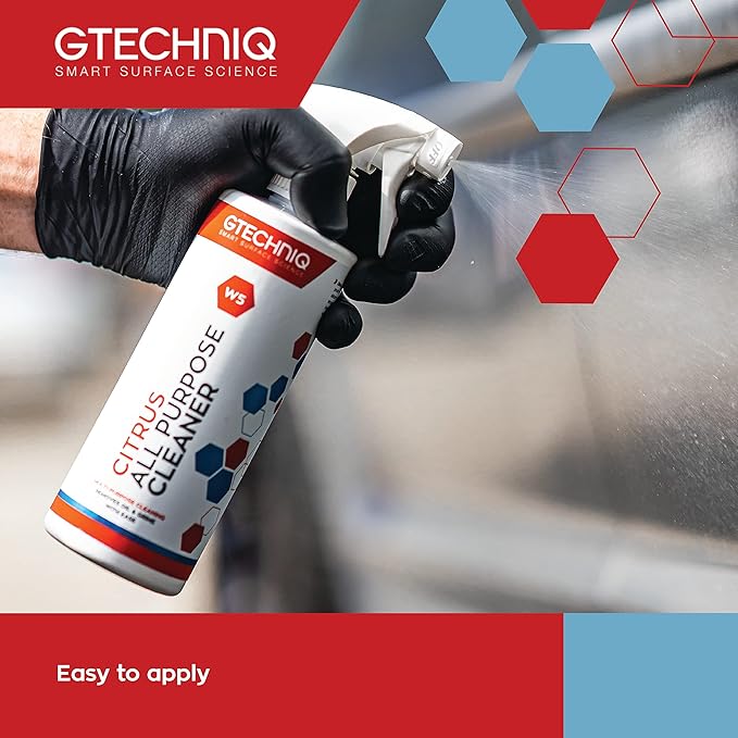 Gtechniq - W5 Citrus All Purpose Cleaner - Removes Oil and Grime with Ease; Does Not Damage Wax or Coatings; Use on Engine Bays or Carpet Stains to Remove Grease (5 Liters)