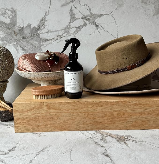 Murchison-Hume Garment Groom Fabric Freshener, Air Freshener, Odor Fighter, Laundry Treatment and Stain Remover, Basil Mandarin Kale