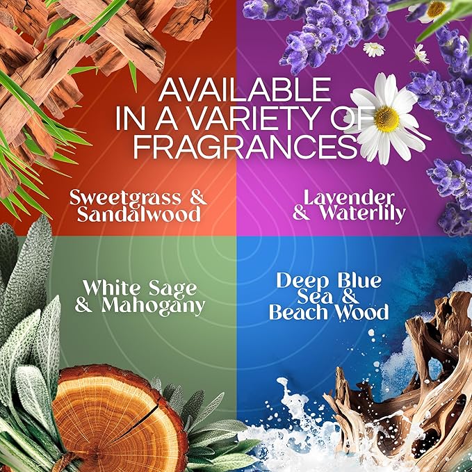 Air Wick Plug In Advanced Scented Oil,Winter Woods + Frosted Ivy,Air Fresheners for Home Long Lasting,Home Room Fresheners,Air Freshener Plug In, House Essentials for Small Spaces + Large Spaces,5 ct