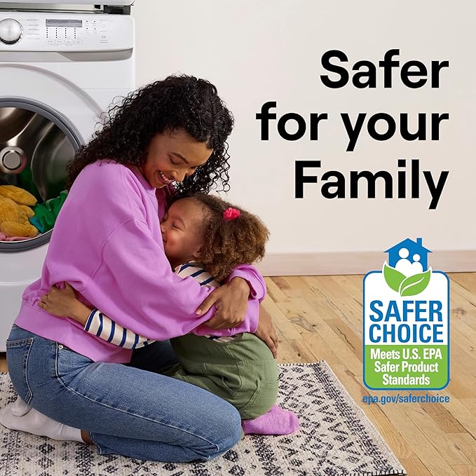 Seventh Generation Laundry Detergent Sheets, Up to 64 Loads, Fresh Lavender Scent, Removes Tough Stains, 0% Dyes and Artificial Fragrances, Safer for your family