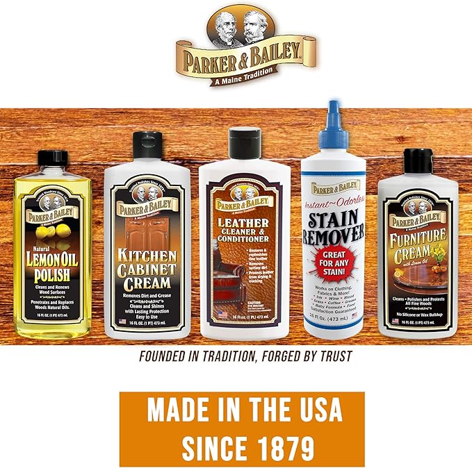 Parker and Bailey Stain Remover- Blood Stain Remover for Carpet, Clothes, Sheets and Mattress - Garment and Fabric Laundry Stain Remover - 16oz